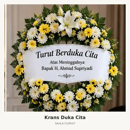 Krans Bunga Duka Dieng Malang